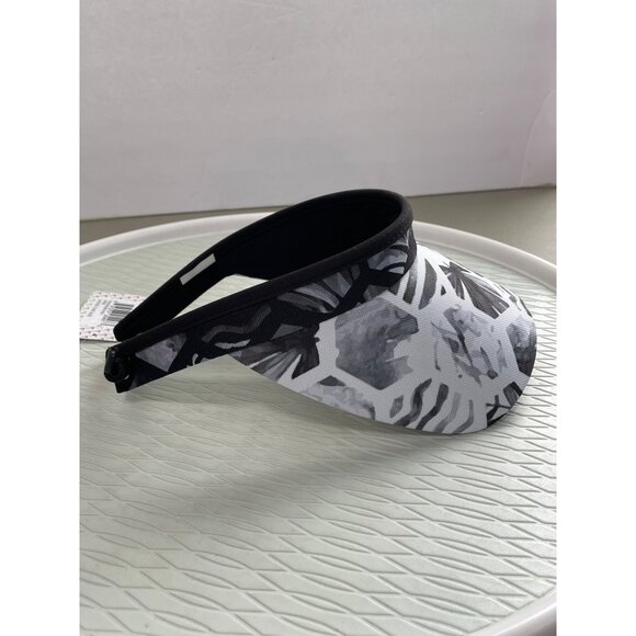 Glove it Palm Shadows Coil Visor OS Geometric Black White Gray Outdoor Golf NEW - Picture 3 of 7